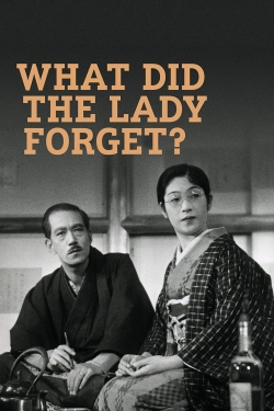 Watch What Did the Lady Forget? movies free online
